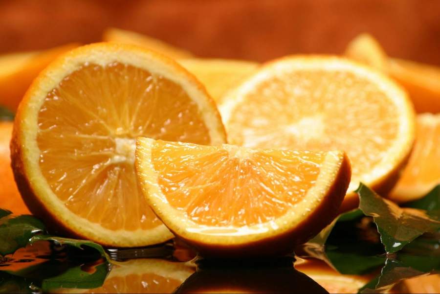 Fresh oranges – a resource of vitamin C