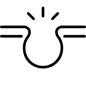 Illustration of skin showing clogged pores