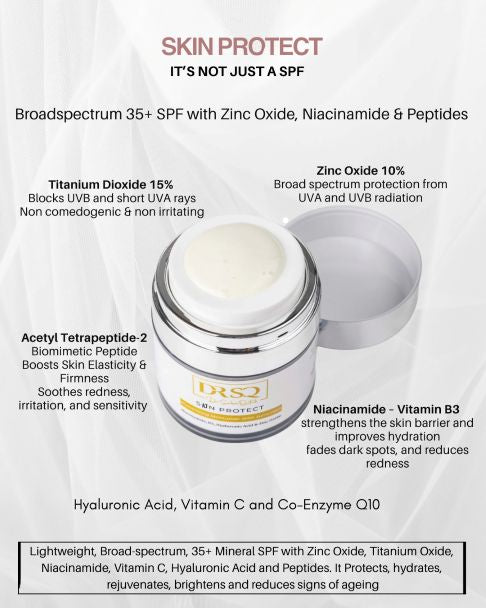 Benefits of Skin Protect - SPF 35+ Moisturiser