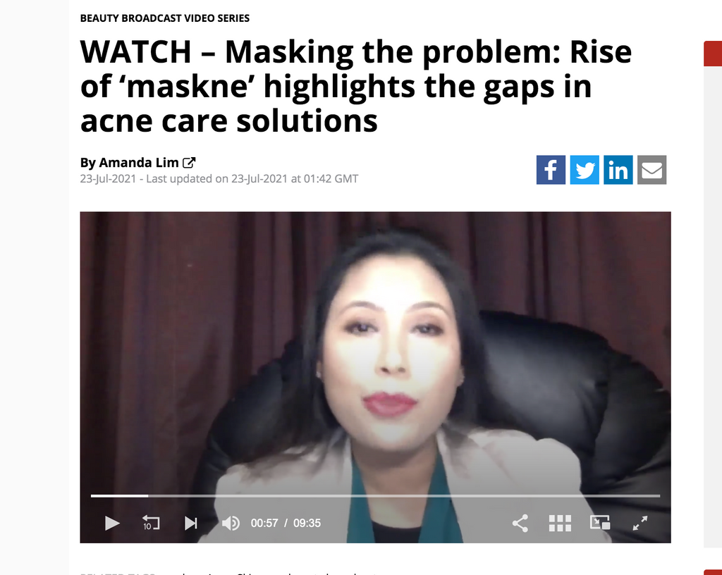 Masking the problem- Rise of Makne, My interview with Cosmetics-design Asia