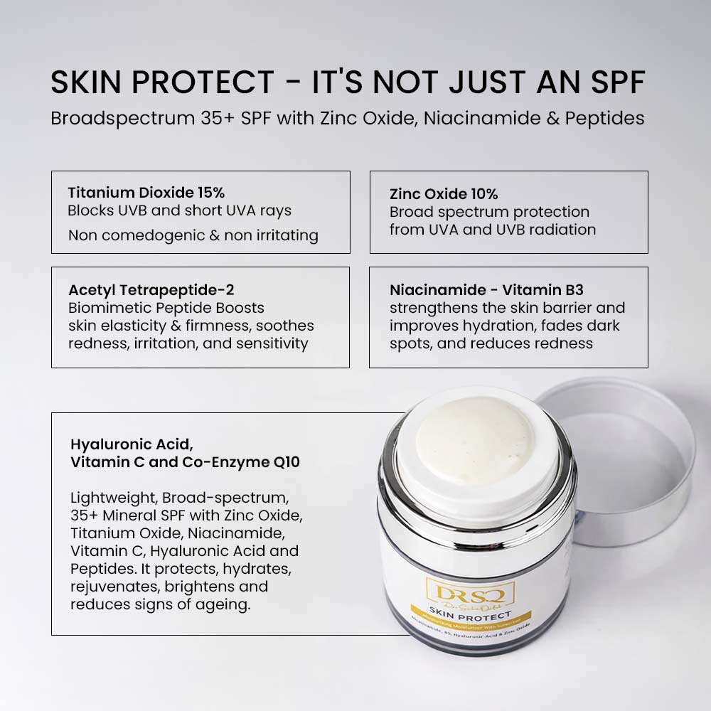 Benefits of Skin Protect - SPF 35+ Moisturiser